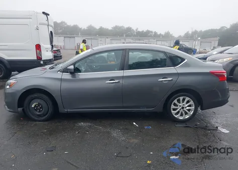 2019 Nissan Sentra S/Sv/Sr/Sl из США, поврежденный, VIN 3N1AB7APXKL605011